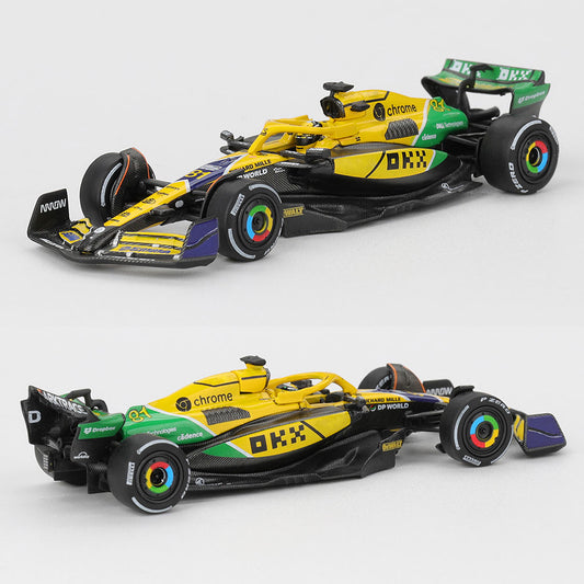 Mini GT McLaren MCL38 #81 Oscar Piastri 2024 F1 Monaco GP (1165) 1:64