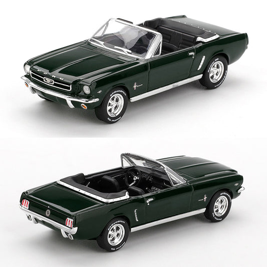 Mini GT Ford Mustang Convertible 1964 Highland Green (1166) (1:64)