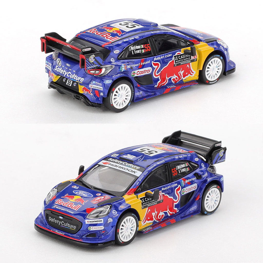 Mini GT Ford Puma Rally1 #55 M-Sport WRT 2025 Rally Monte Carlo (1176)