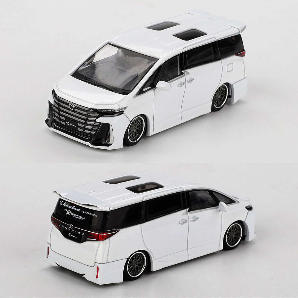 Mini GT Toyota Vellfire 40 KUHL White (1180) (1:64 Scale)