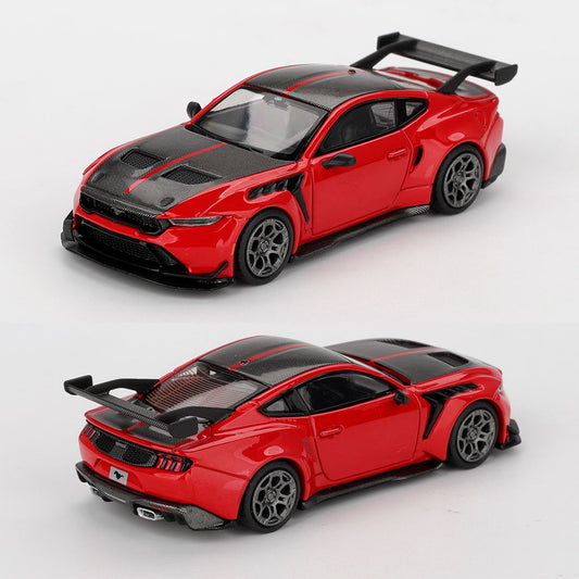 Mini GT Ford Mustang GTD Race Red (1196) (1:64 Scale)