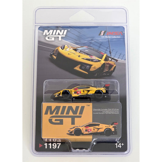 Mini GT Chevrolet Corvette Z06 GT3.R #4 IMSA 2025 (1197) Blister Pack