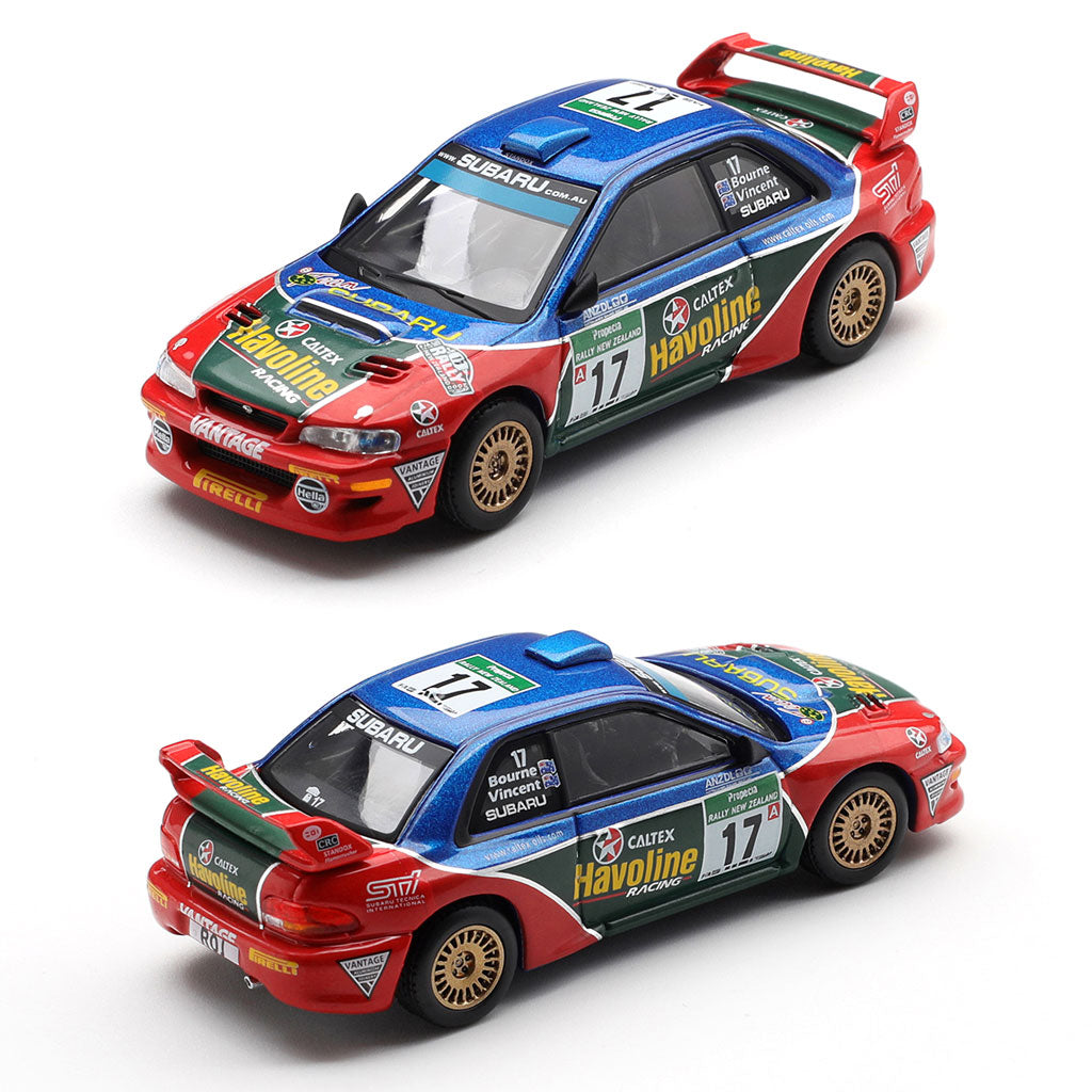 Mini GT Subaru Impreza WRC98 #17 2000 Rally New Zealand (1211) (1:64)