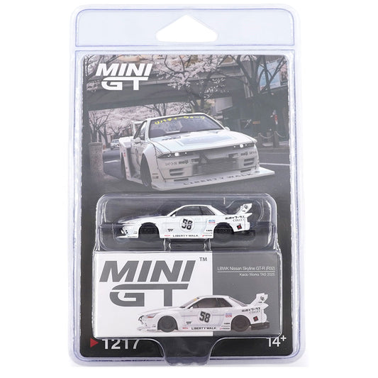 Mini GT LBWK Nissan Skyline GT-R R32 Kaido TAS 2025 (1217) (Blister)