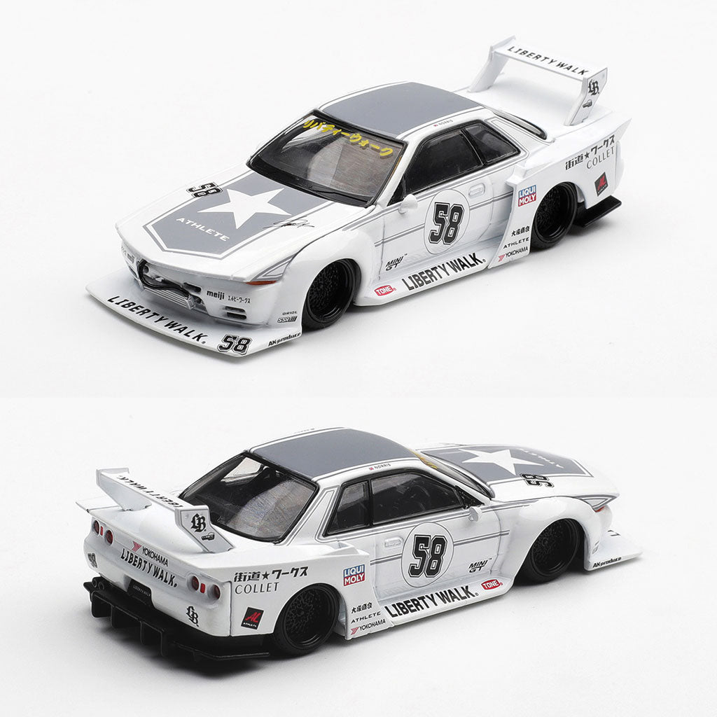 Mini GT LBWK Nissan Skyline GT-R R32 Kaido Works TAS 2025 (1217) 1:64