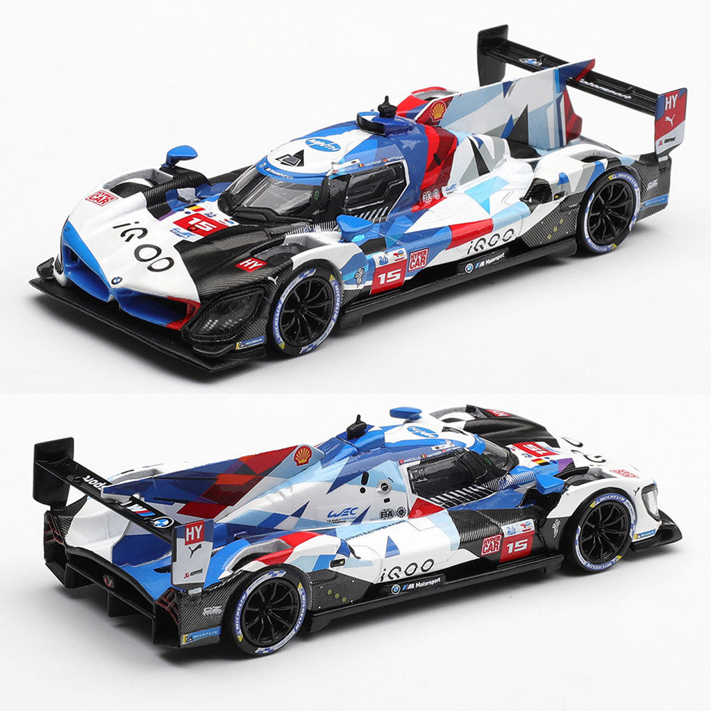 Mini GT BMW M Hybrid V8 Hypercar #15 WRT 2024 Le Mans 24H (1219) 1:64