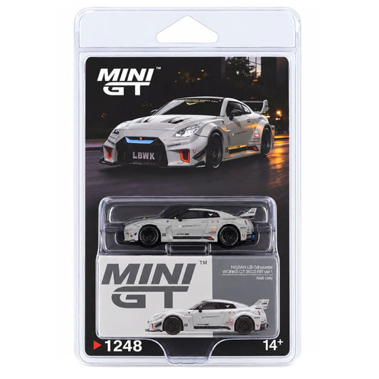 Mini GT Nissan LB-Silhouette Works GT 35GT-RR Matt Grey (1248) Blister