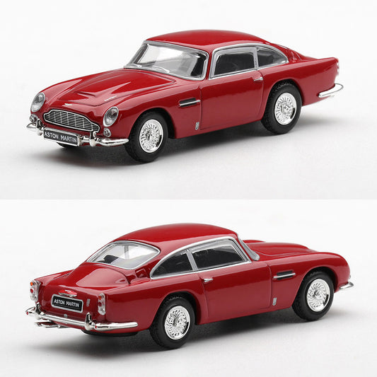 Mini GT Aston Martin DB5 Fiesta Red RHD (1305) (1:64 Scale)