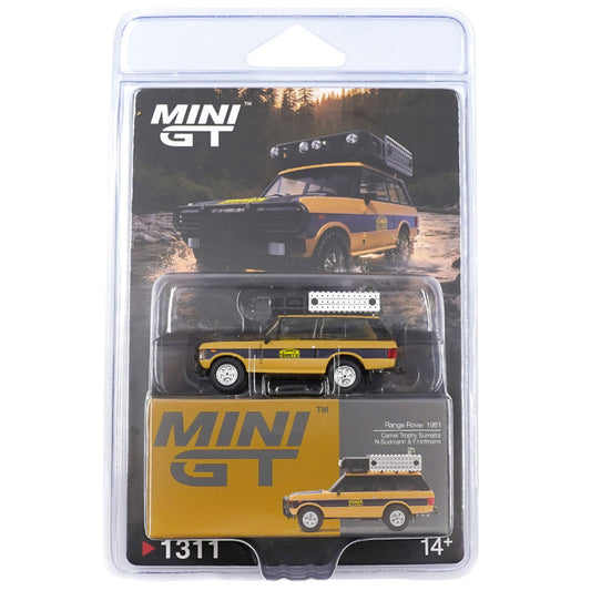 Mini GT Range Rover 1981 Camel Trophy Sumatra (1311) (Blister Pack)