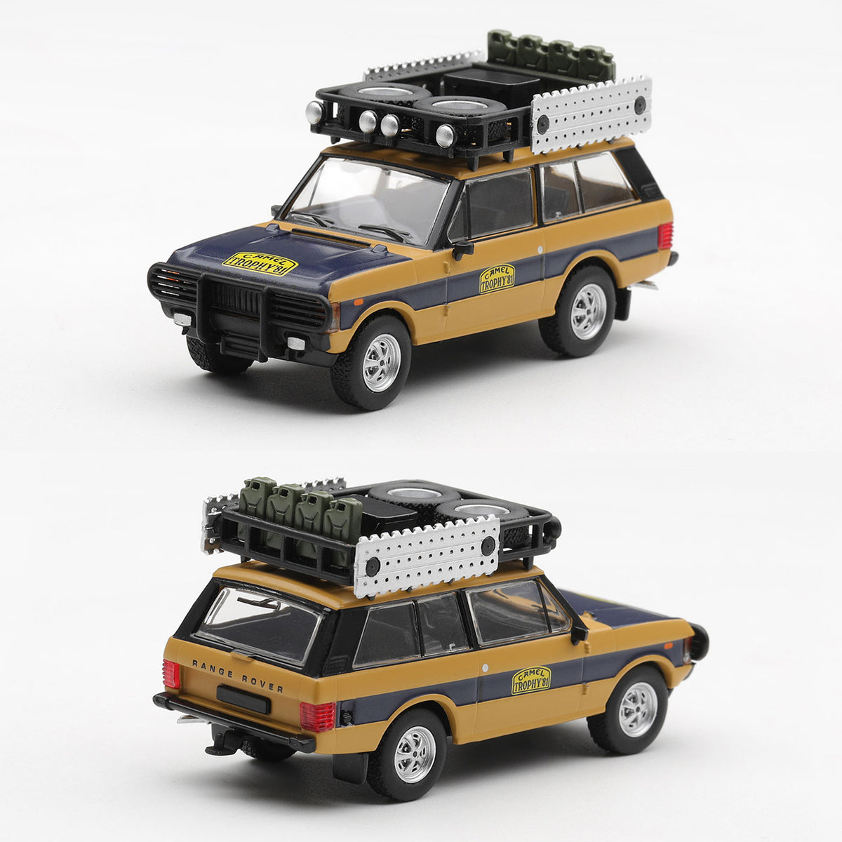 Mini GT Range Rover 1981 Camel Trophy Sumatra Sudmann & Hofmann (1311)