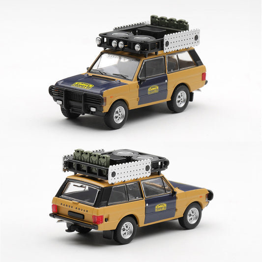 Mini GT Range Rover 1981 Camel Trophy Sumatra Fischer & Bays (1312)