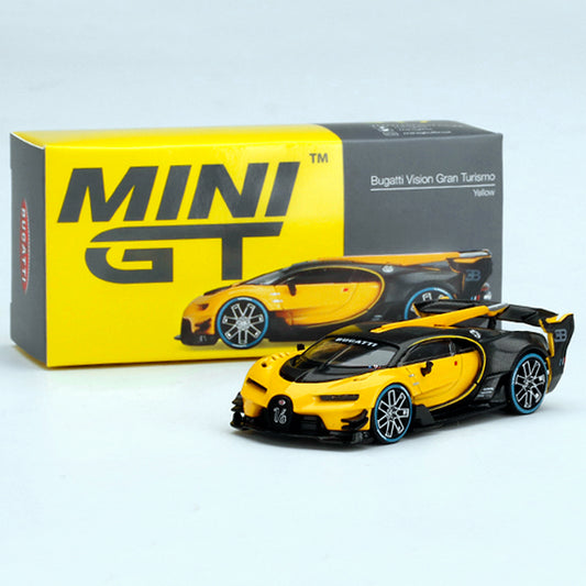 Mini GT Bugatti Vision Gran Turismo Yellow (317) (1:64)