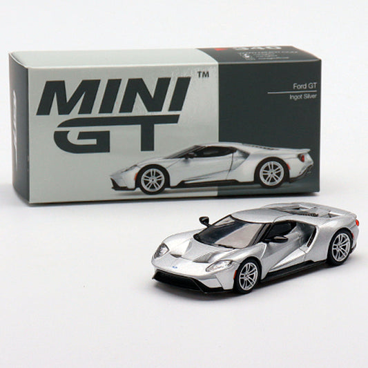 Mini GT Ford GT Ingot Silver (340) (1:64)