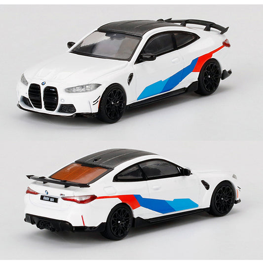 Mini GT BMW M4 M-Performance (G82) Alpine White (1/64) (346)