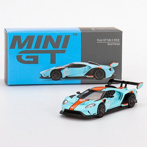 Mini GT Ford GT Mk II #002 Blue / Orange (1/64) (359)