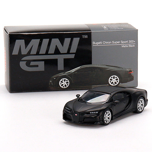 Mini GT Bugatti Chiron Super Sport 300+ Matte Black (374) (1:64)