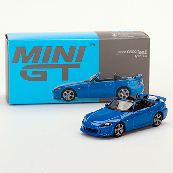 Mini GT Honda S2000 (AP2) Type S Apex Blue (1/64) (376)