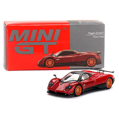 Mini GT Pagani Zonda F Rosso Dubai Red RHD (382) (1:64)