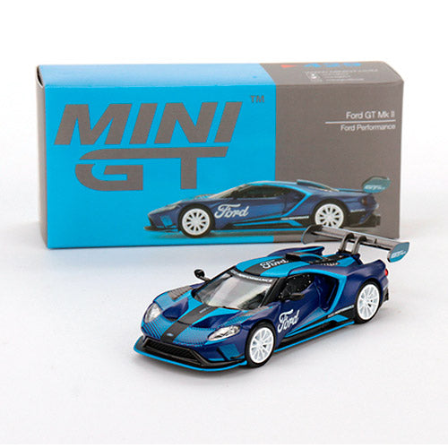 Mini GT Ford GT Mk II Ford Performance Blue (1/64) (429)