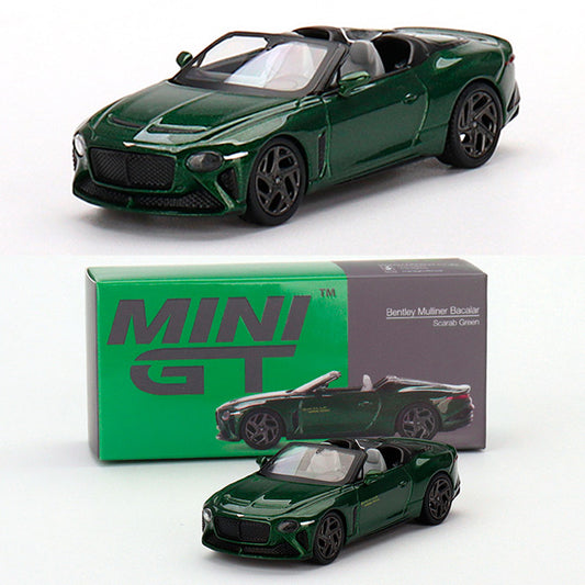 Mini GT Bentley Mulliner Bacalar Scarab Green (1/64) (492)