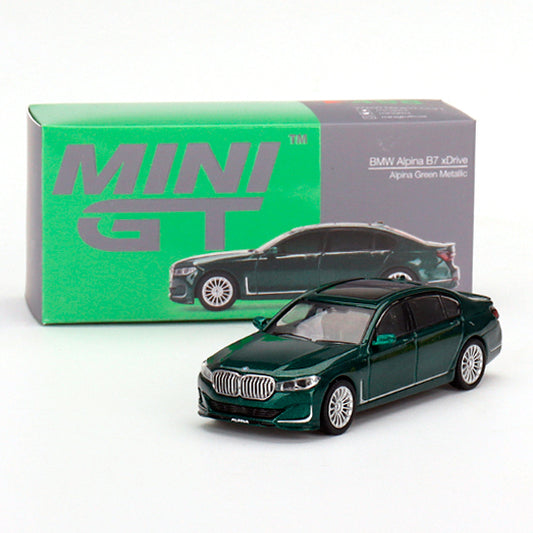 Mini GT BMW Alpina B7 xDrive Alpina Green RHD (1/64) (498)