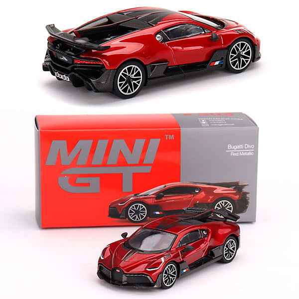 Mini GT Bugatti Divo Red Metallic (1/64) (503)