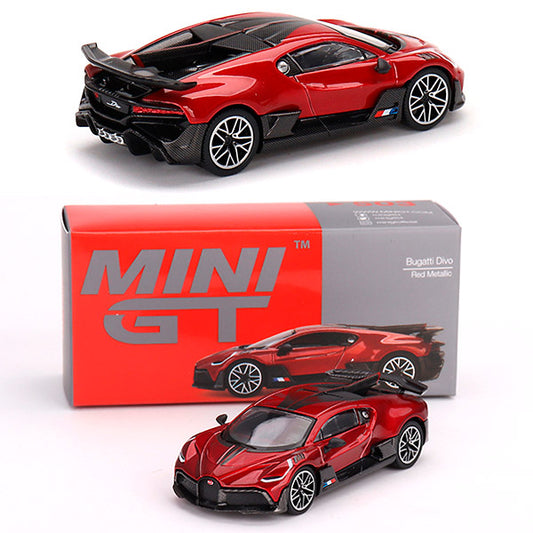 Mini GT Bugatti Divo Red Metallic (1/64) (503)