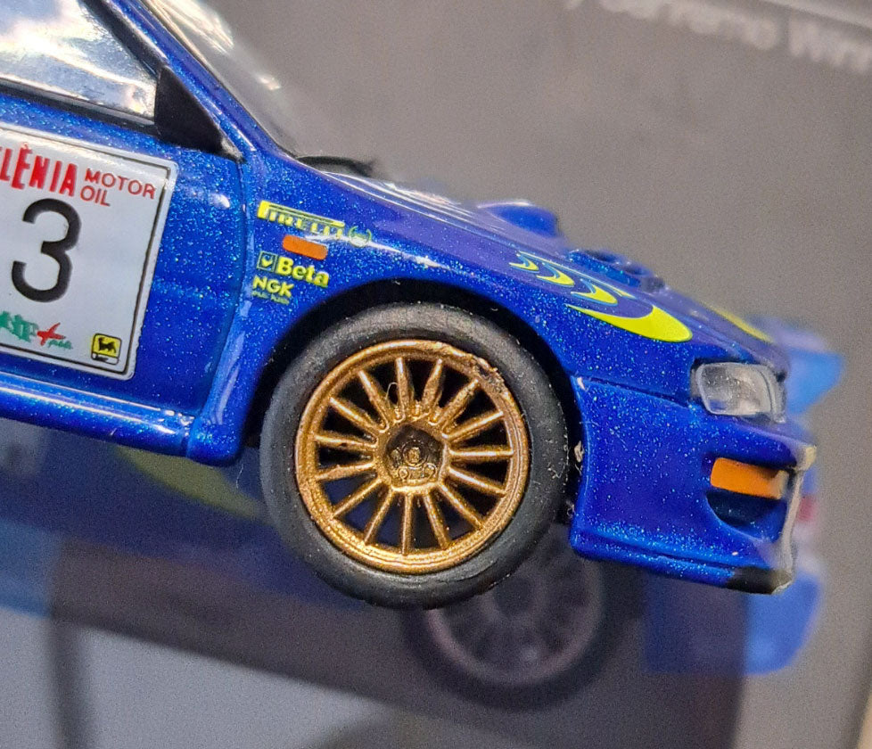 Mini GT Subaru Impreza WRC #3 Sanremo 1997 McRae (512) 1:64 (Defects)