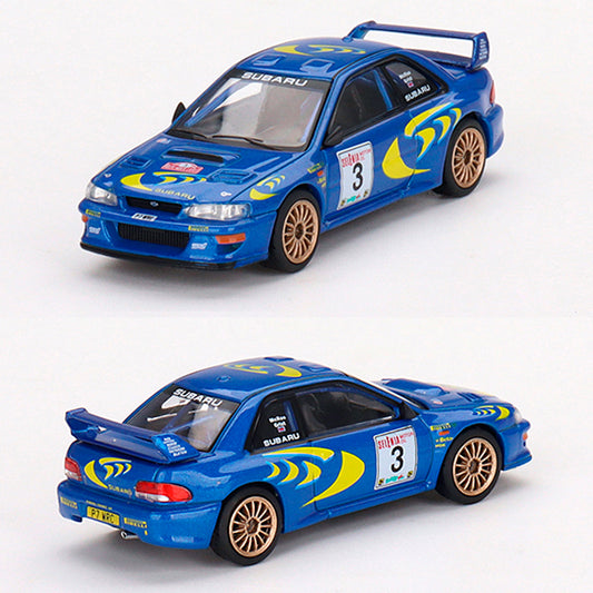 Mini GT Subaru Impreza WRC #3 Sanremo 1997 McRae & Grist (512) (1:64)