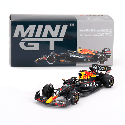 Mini GT Red Bull Racing RB18 2022 #1 Max Verstappen (520) (1:64)