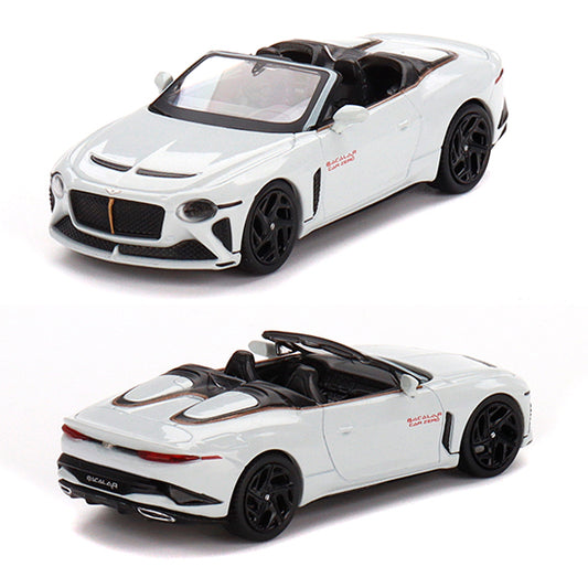 Mini GT Bentley Mulliner Bacalar Car Zero White (1:64) (544)