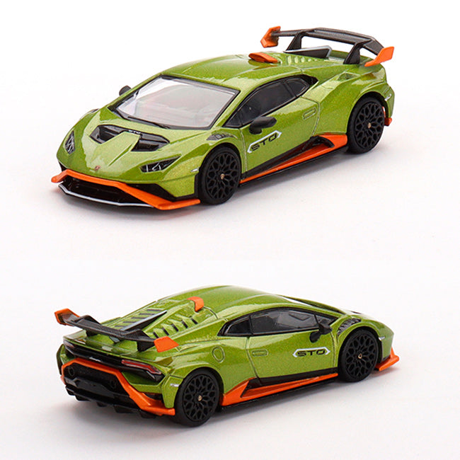 Mini GT Lamborghini Huracan STO Verde Citrea (1/64) (547) – AGR Models