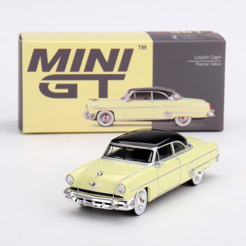 Mini GT Lincoln Capri 1954 Premier Yellow (1:64) (561)