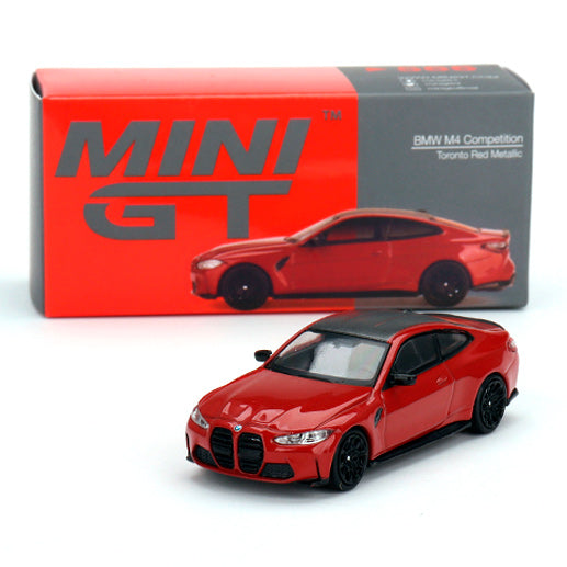 Mini GT BMW M4 Competition (G82) Toronto Red (566) (1:64)