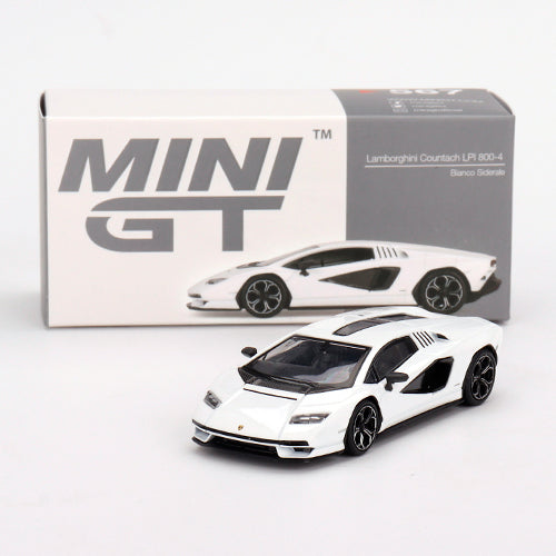 Mini GT Lamborghini Countach LPI 800-4 White (567) (1:64) – AGR Models