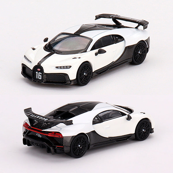 Mini GT Bugatti Chiron Pur Sport White (1:64) (569) – AGR Models