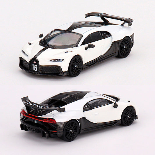 Mini GT Bugatti Chiron Pur Sport White (1:64) (569)