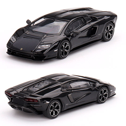 Mini GT Lamborghini Countach LPI 800-4 Black (607) (1:64)