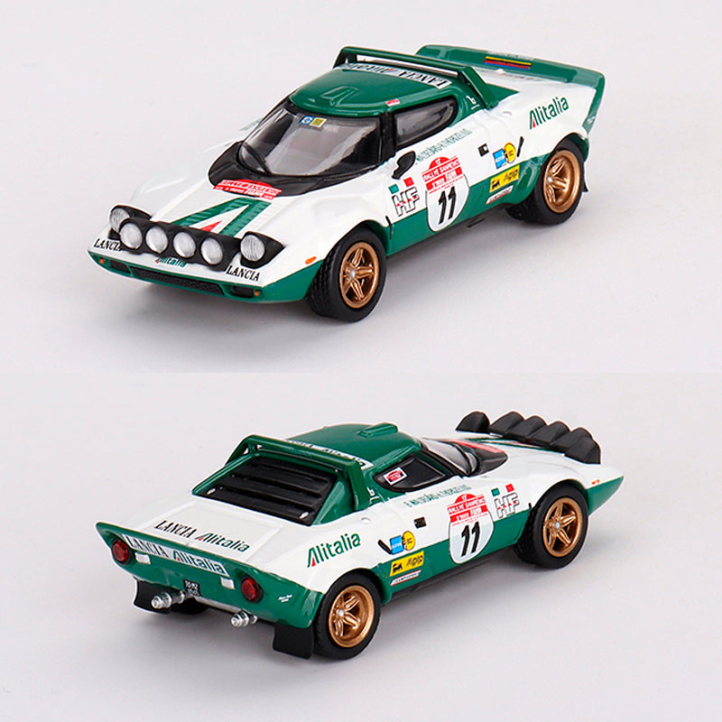 Mini GT Lancia Stratos HF #11 1975 Rally Sanremo Alitalia (628) (1:64)