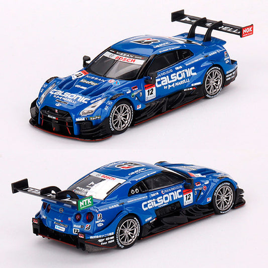 Mini GT Nissan GT-R Nismo GT500 #12 Calsonic Super GT 2021 (636) (1:64)