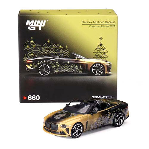 Mini GT Bentley Mulliner Bacalar Christmas Edition 2023 (660) (1:64)