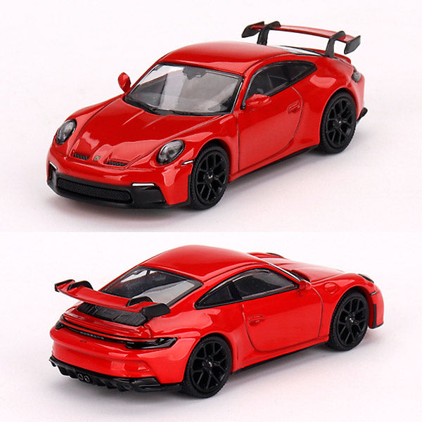 Mini GT Porsche 911 (992) GT3 Guards Red (662) (1:64)