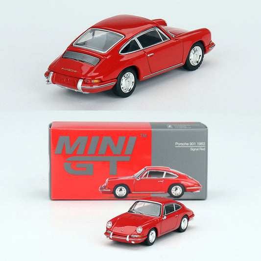 Mini GT Porsche 901 1963 Signal Red (695) (1:64 Scale)