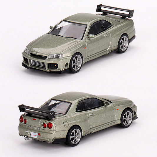 Mini GT Nissan Skyline GT-R R34 Tommykaira R-z Millenium Jade (697)