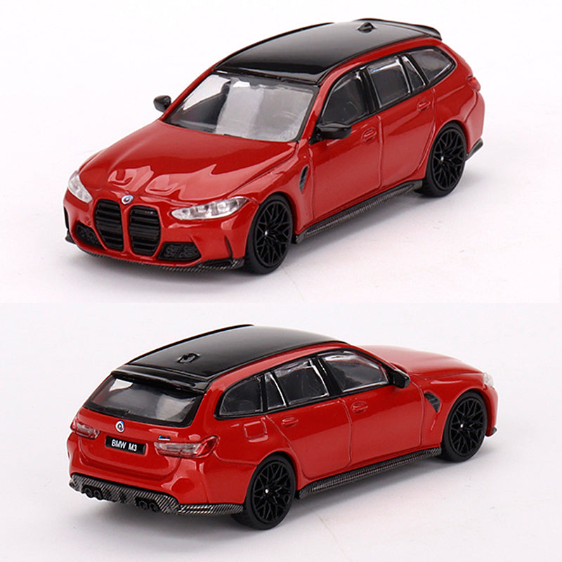 Mini GT BMW M3 Competition Touring Toronto Red (700) 1:64