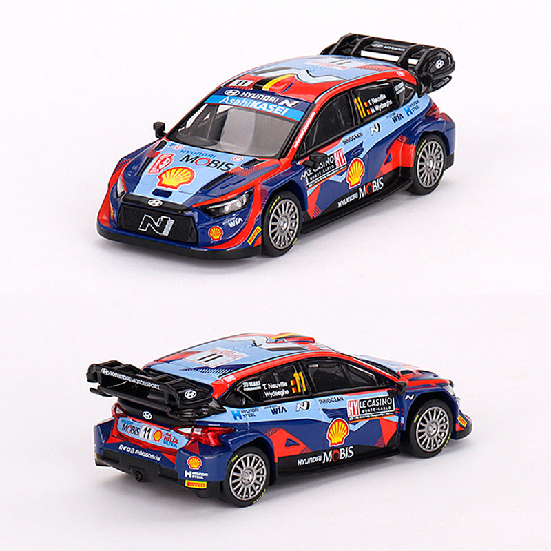 Mini GT Hyundai i20 N Rally 1 Hybrid #11 2023 Monte Carlo (710) (1:64)