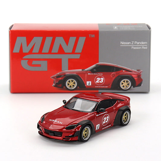 Mini GT Nissan Z Pandem Passion Red (722) (1:64)