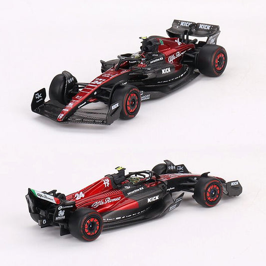 Mini GT Alpha Romeo C43 Kick F1 2023 #24 Zhou Guanyu (728) (1:64)