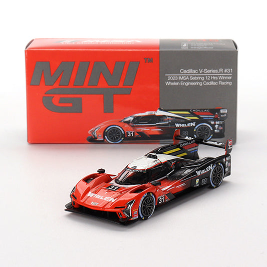 Mini GT Cadillac V-Series.R #31 IMSA 12 Hrs Sebring 2023 (1:64) (745)