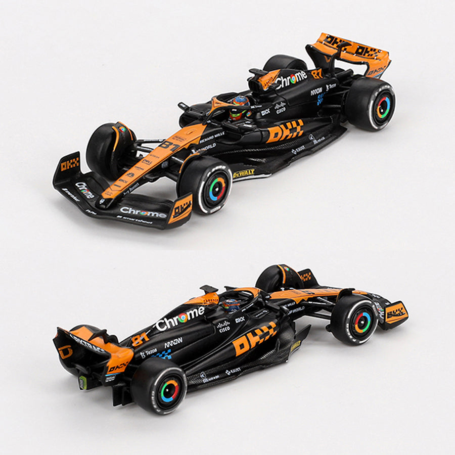 Mini GT McLaren MCL60 #81 Oscar Piastri 2023 Japan GP 2023 (768) 1:64